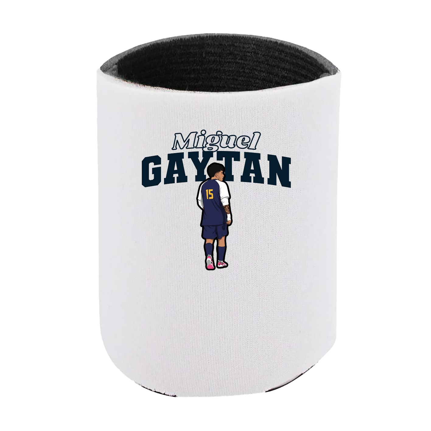 Can Holder — Name Arch in White