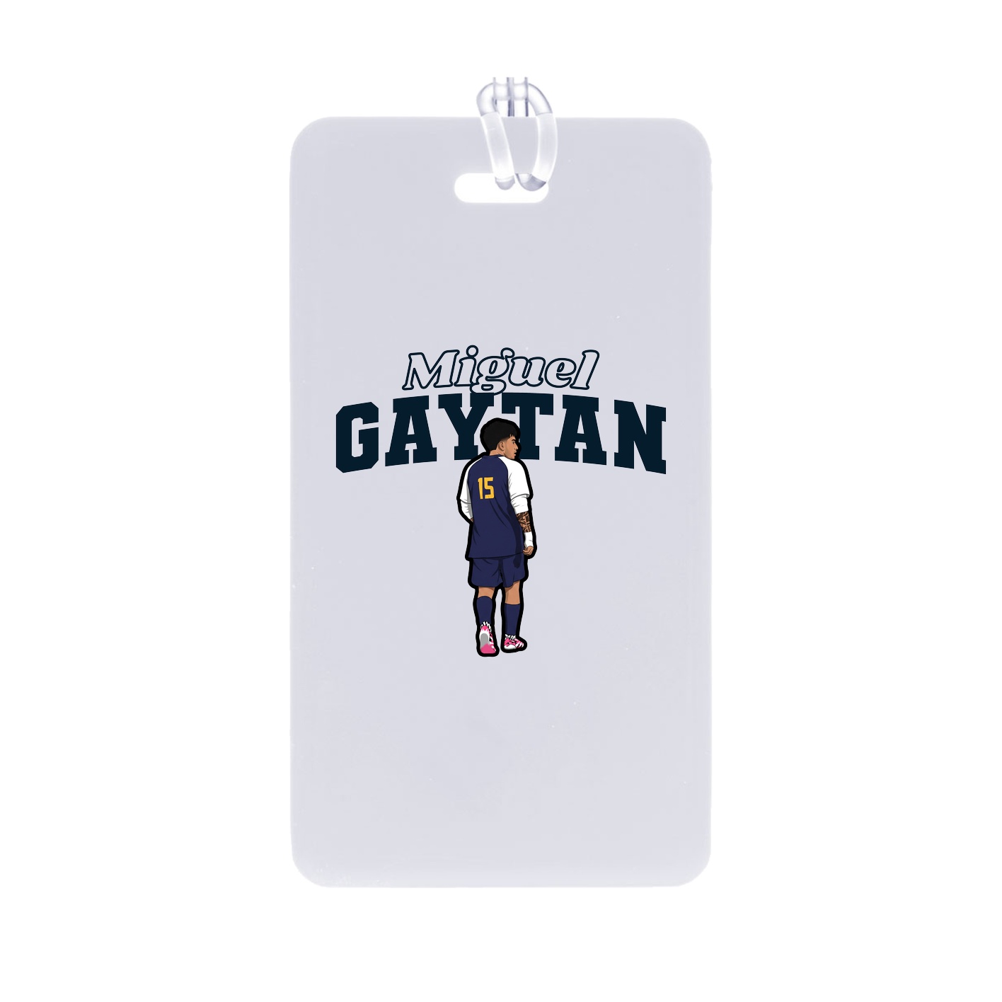 Bag Tag — Name Arch in Classic