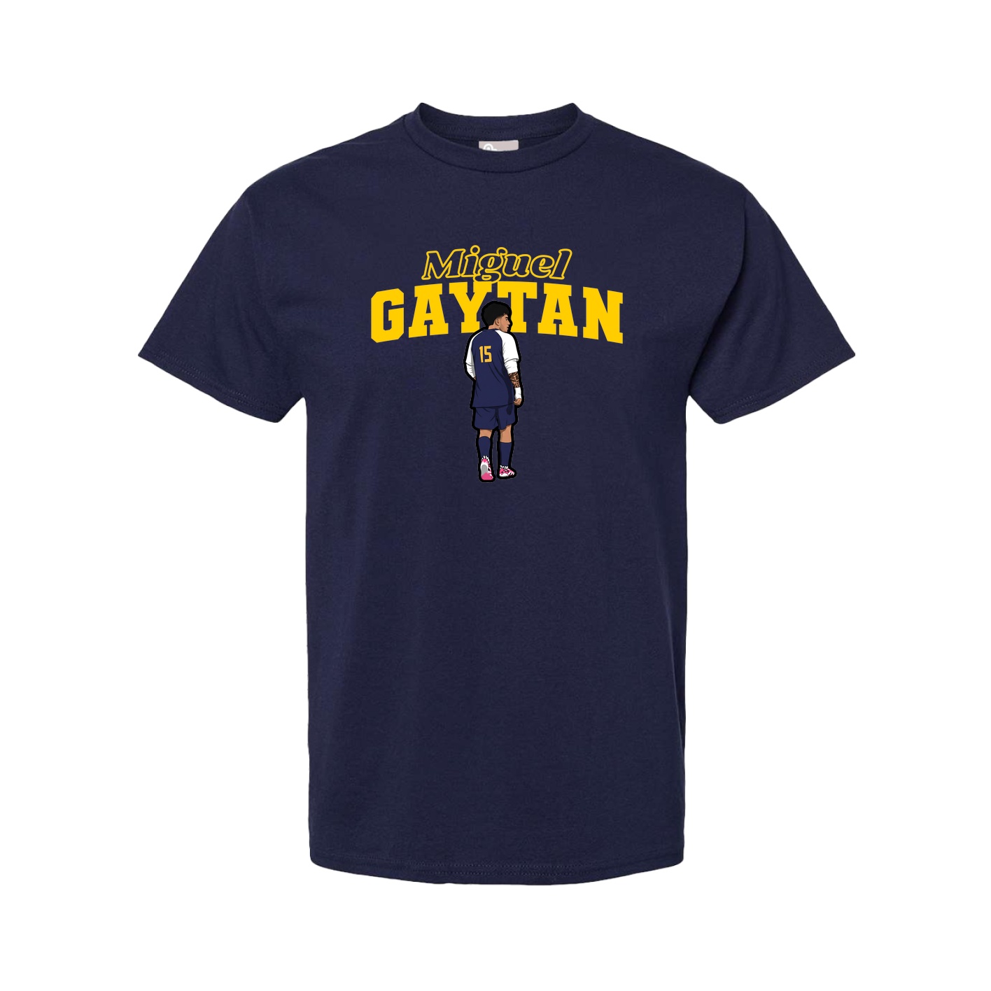 Tee — Name Arch in Navy