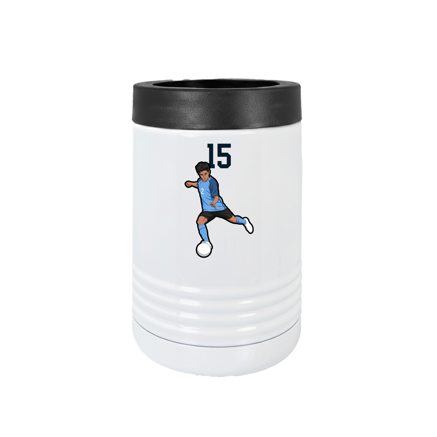 Beverage Holder — Number Top in White