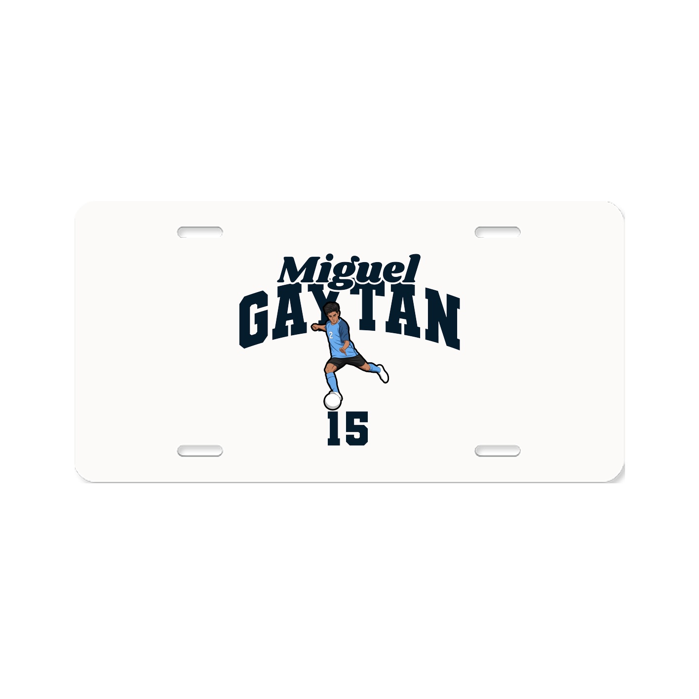 License Plate — Signature Arch in Classic