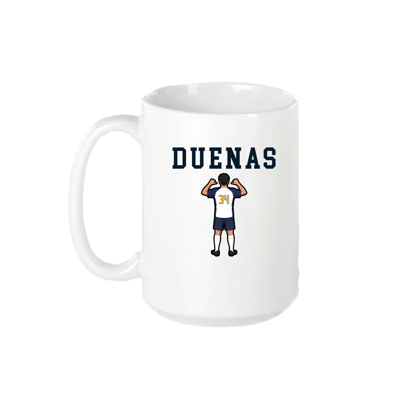 15oz Coffee Mug — Shirsey in White