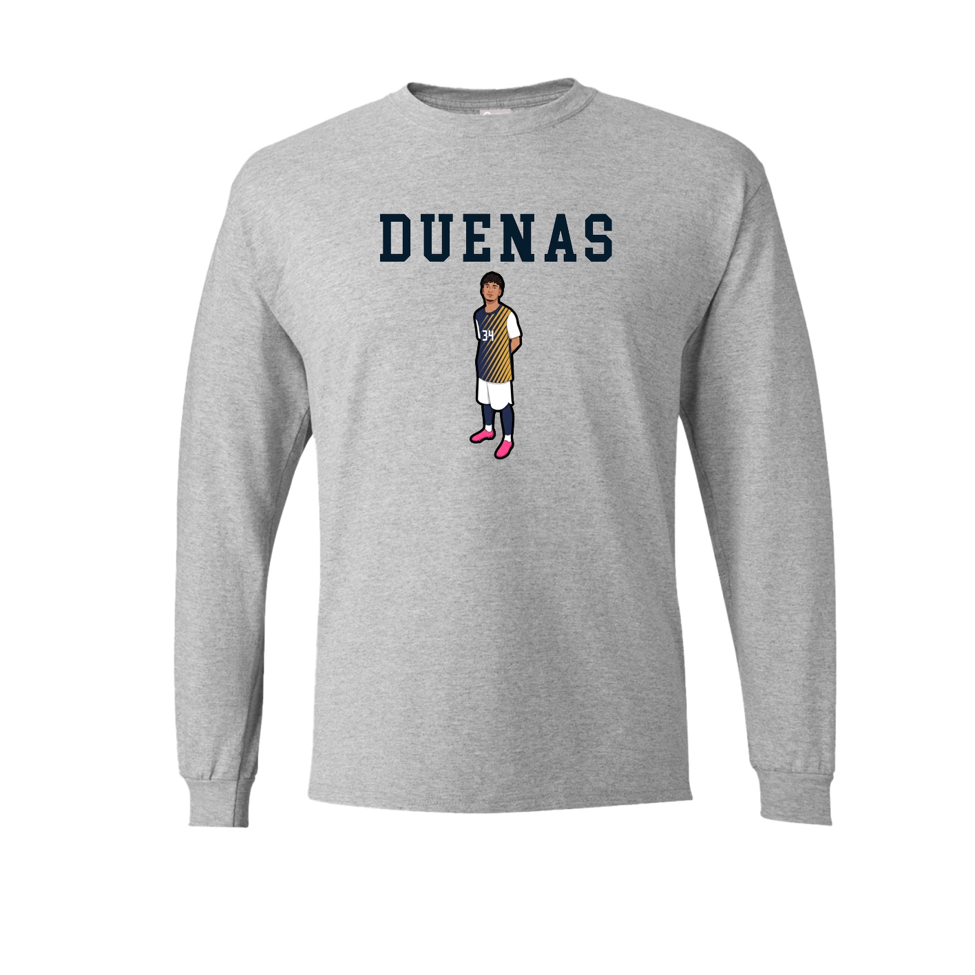 Long Sleeve Tee — Shirsey in Grey