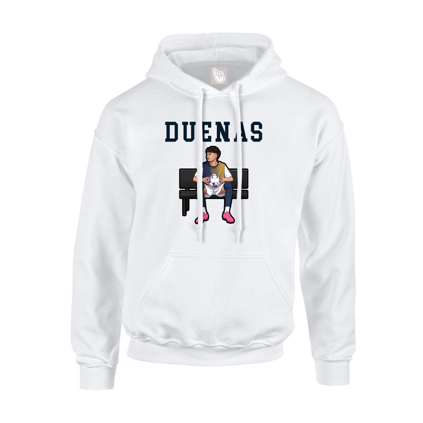 Hoodie — Shirsey in White