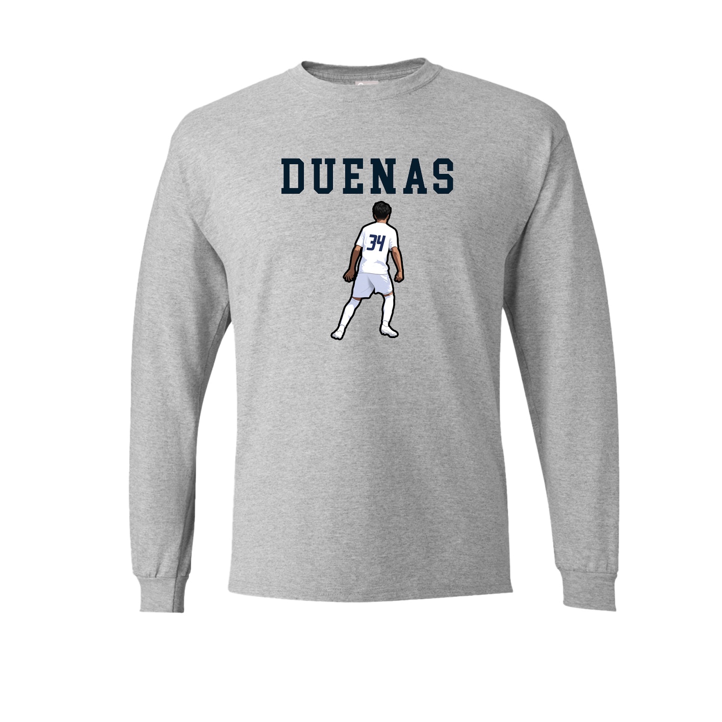 Long Sleeve Tee — Shirsey in Grey