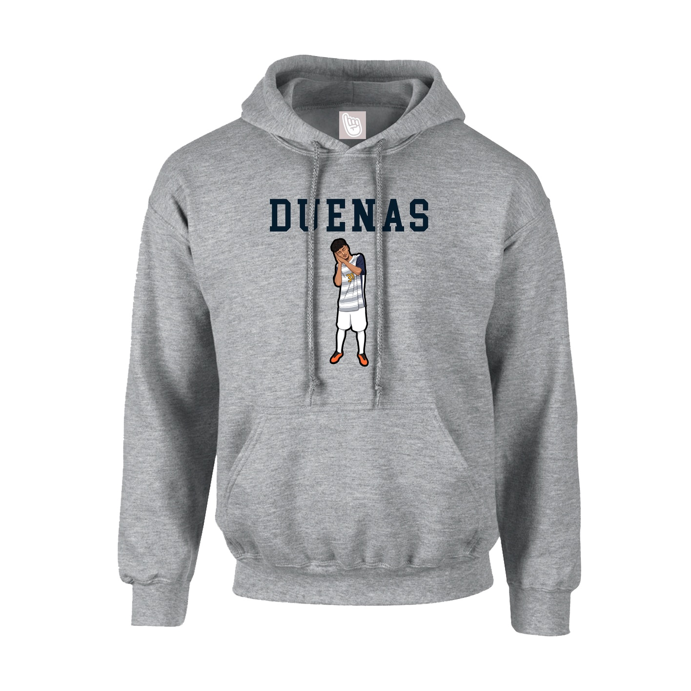 Hoodie — Shirsey in Grey