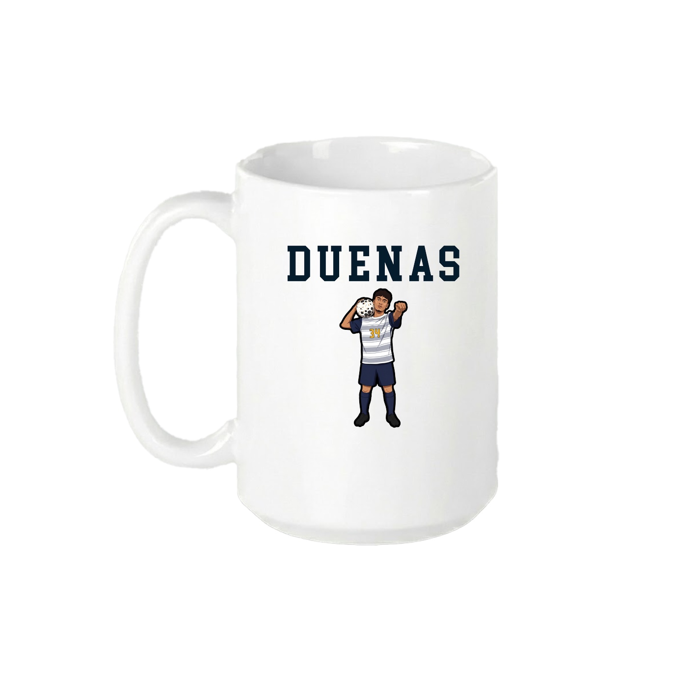 15oz Coffee Mug — Shirsey in White