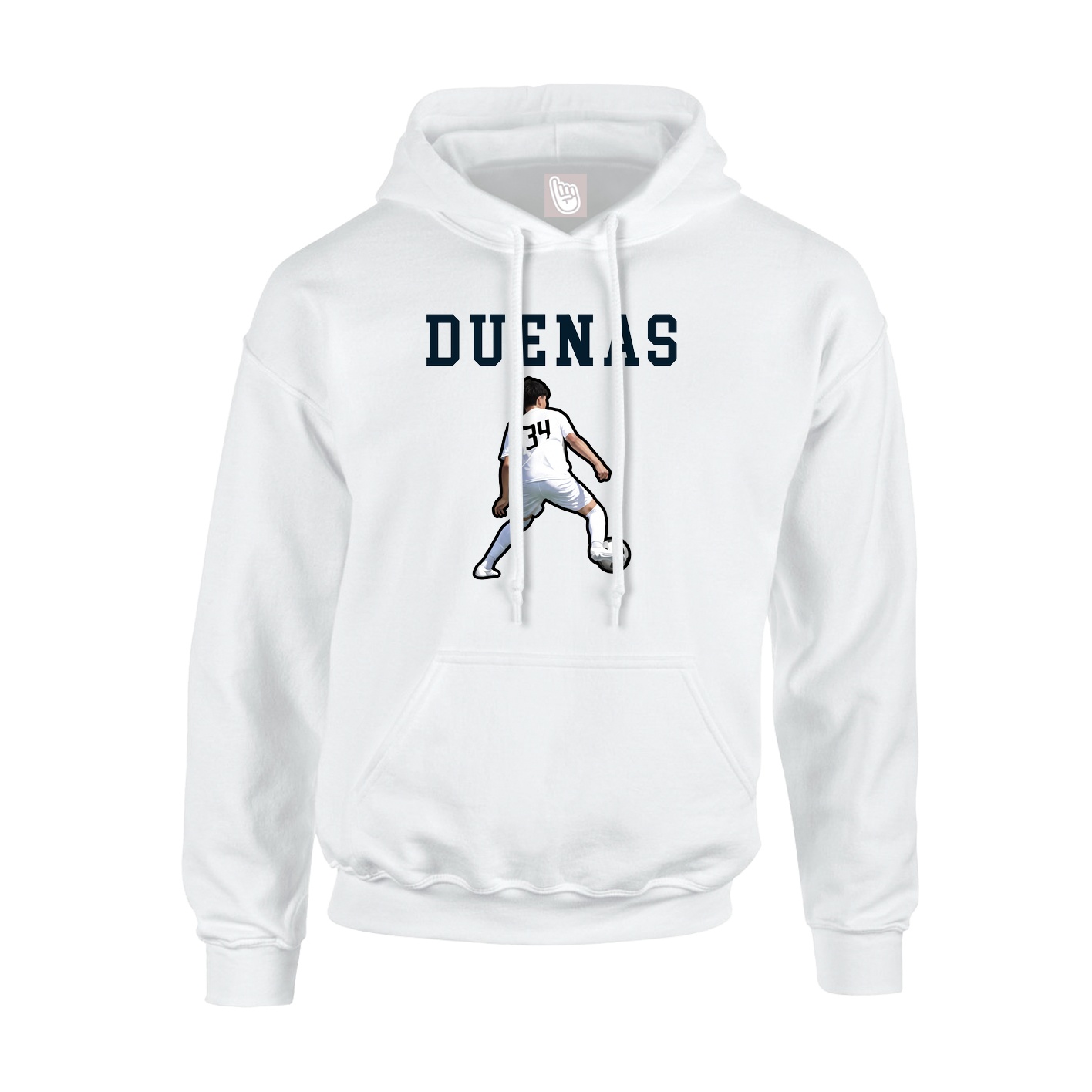 Youth Hoodie — Shirsey in White
