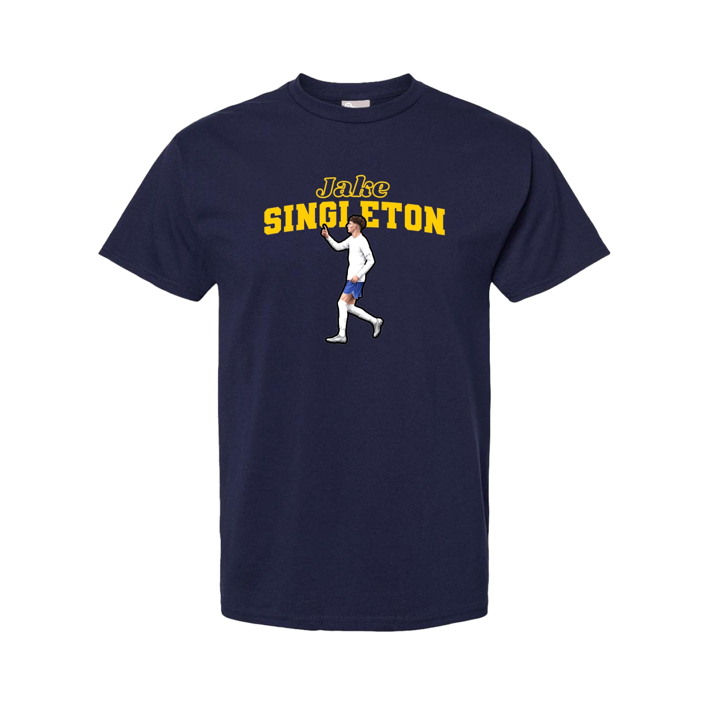 Tee — Name Arch in Navy