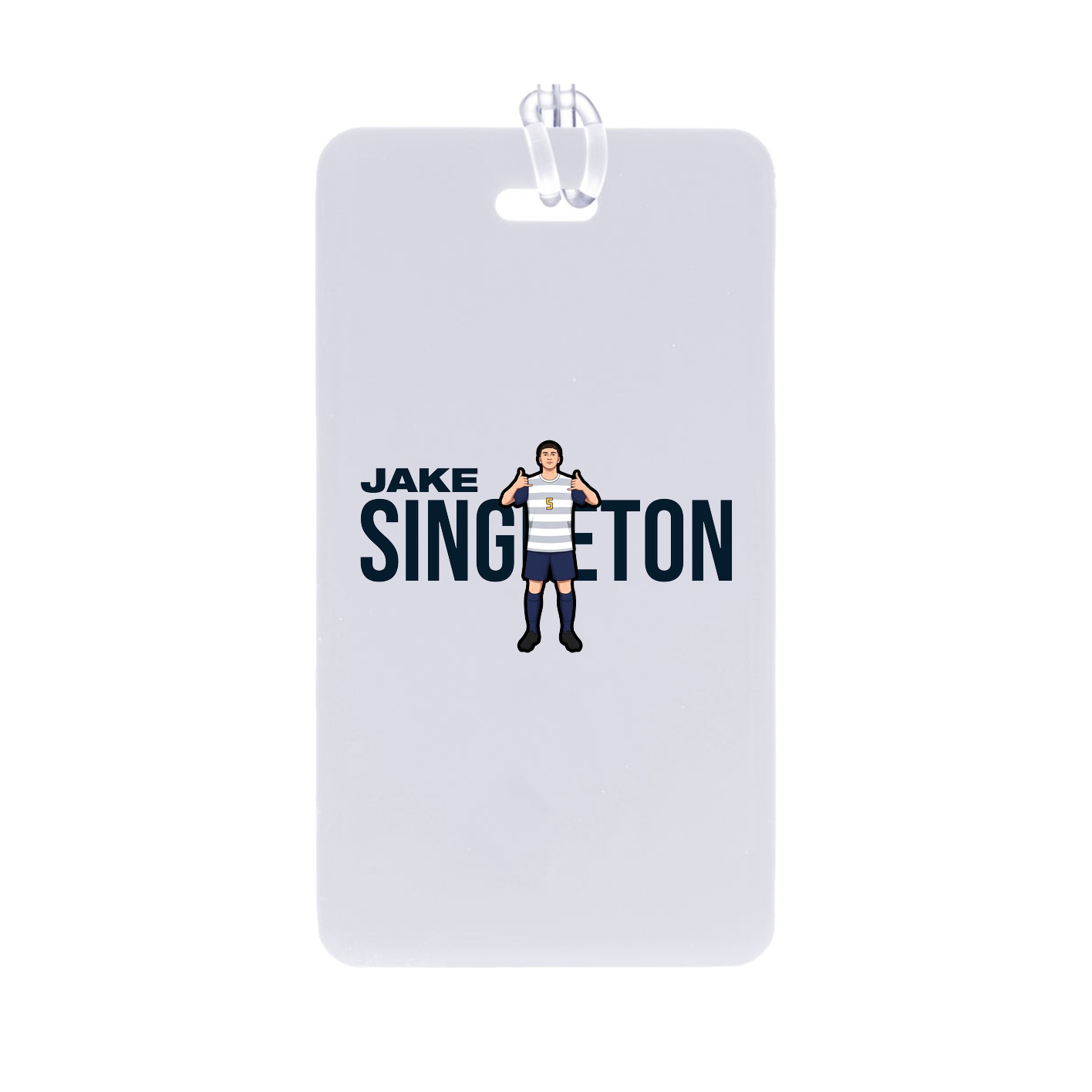 Bag Tag — Player Name in Classic