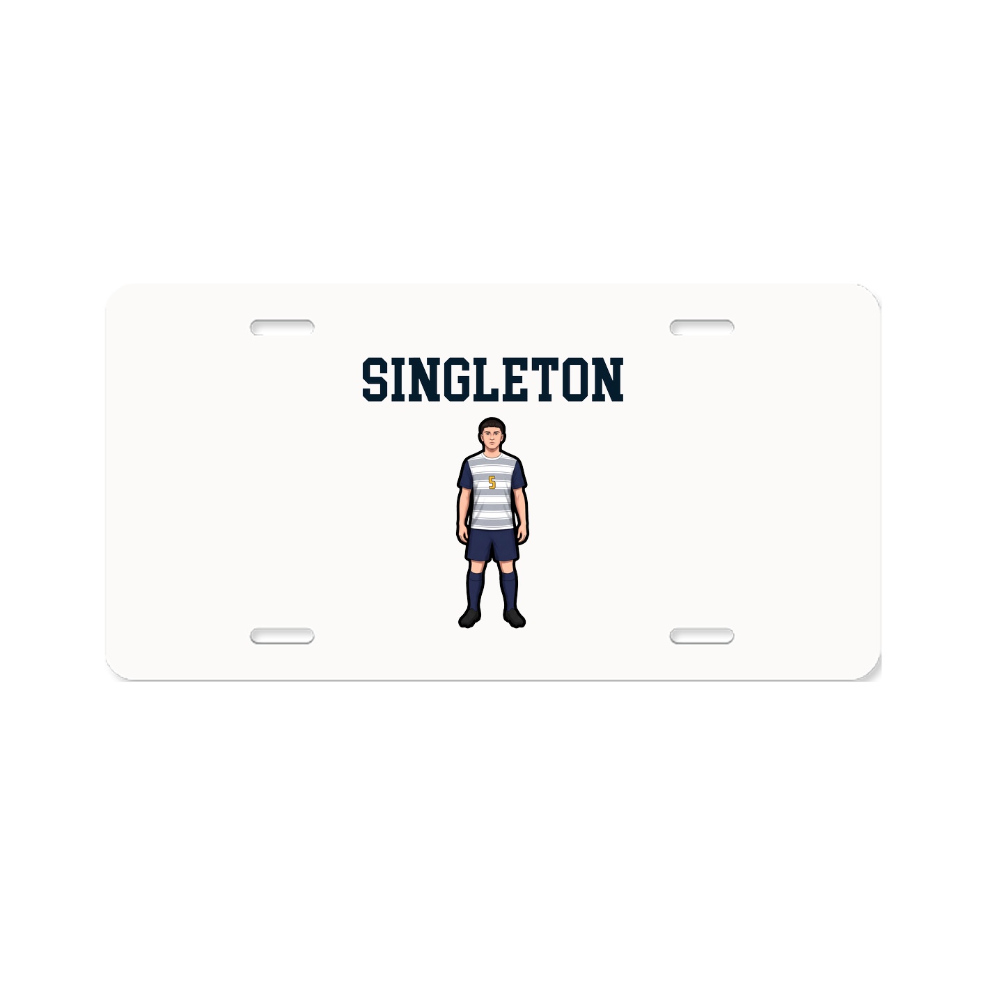 License Plate — Shirsey in Classic