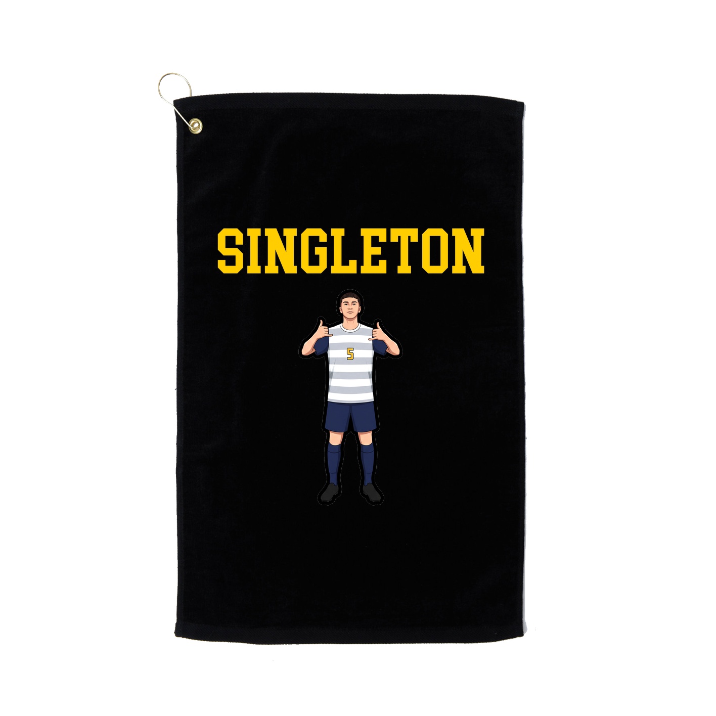 Golf Towel — Shirsey in Black