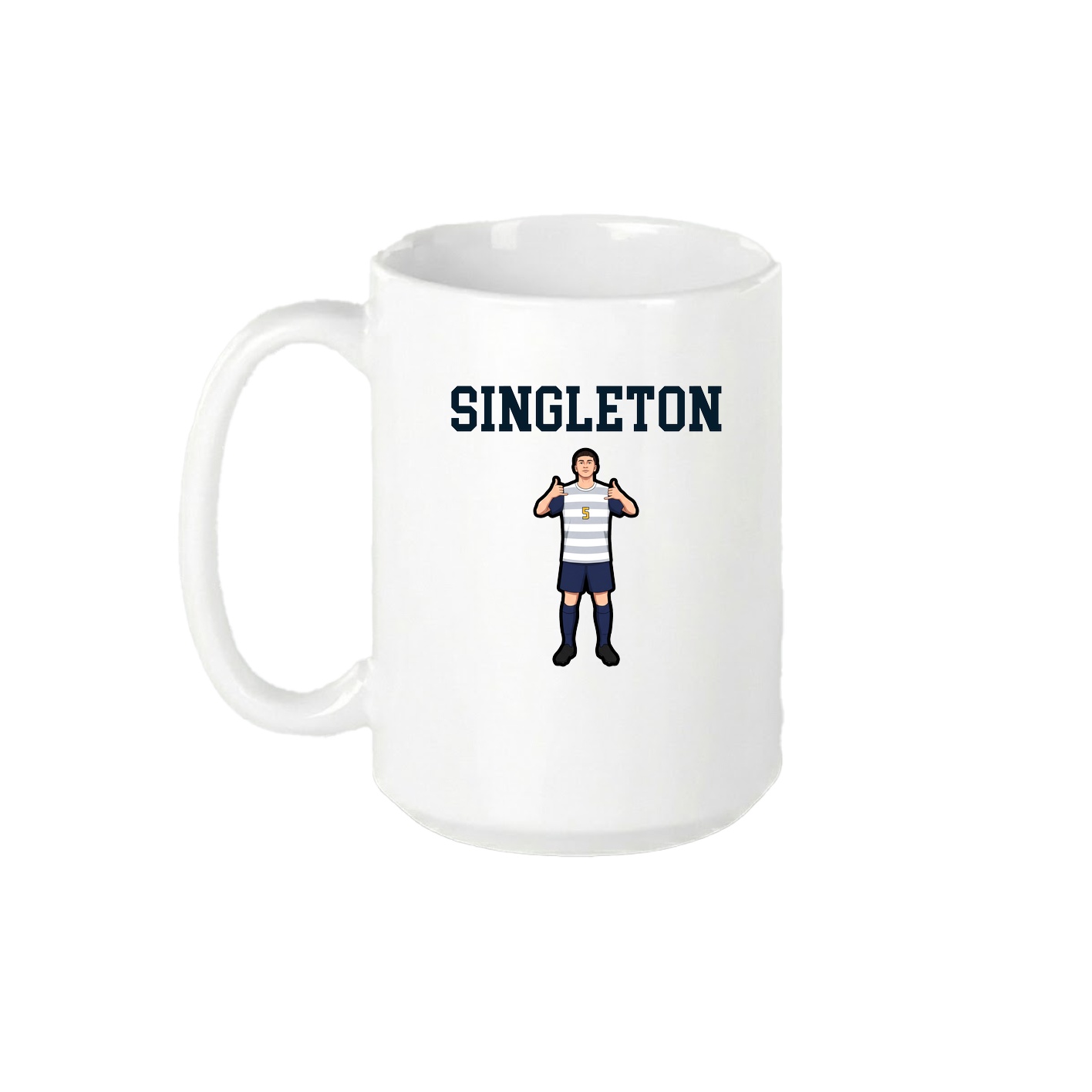 15oz Coffee Mug — Shirsey in White