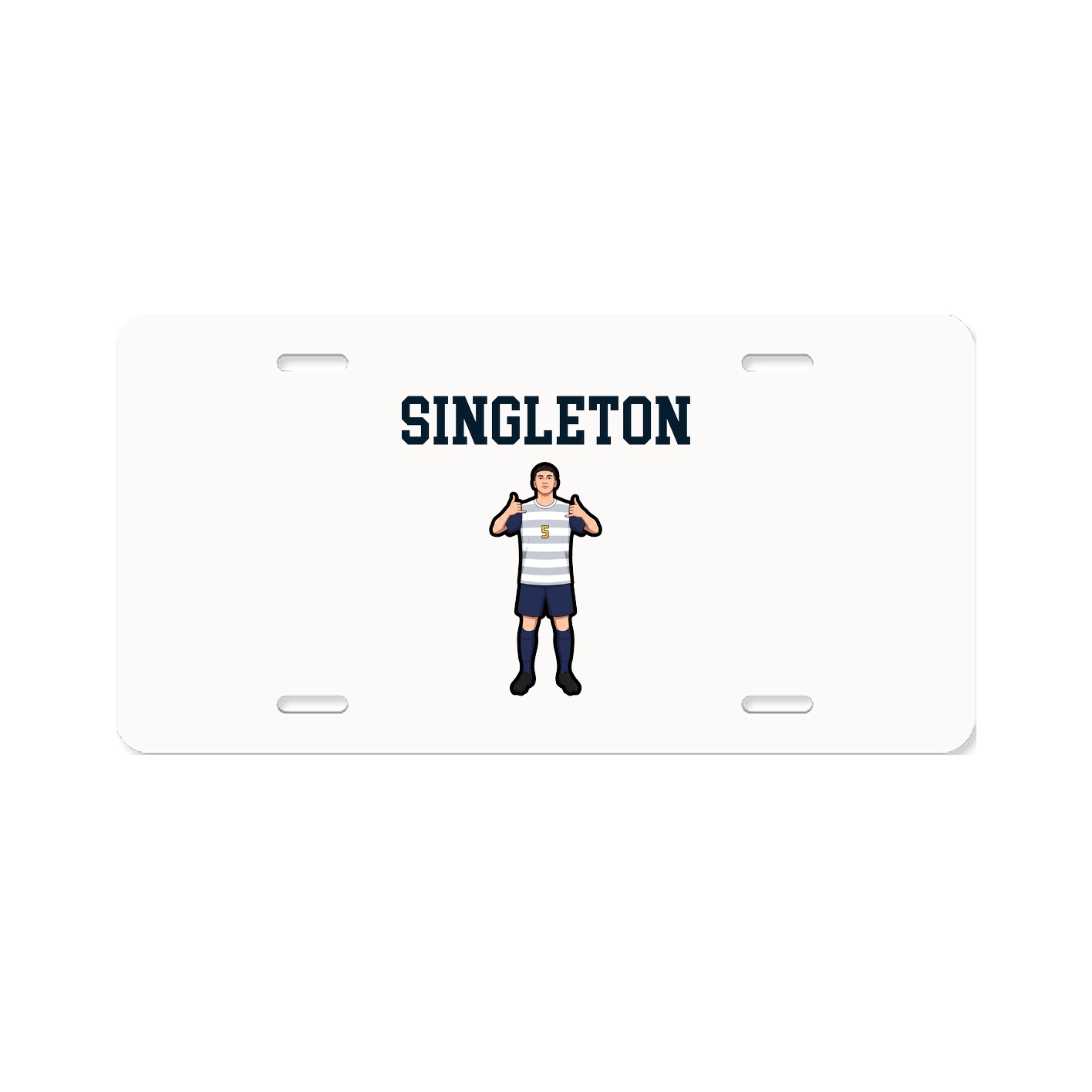 License Plate — Shirsey in Classic