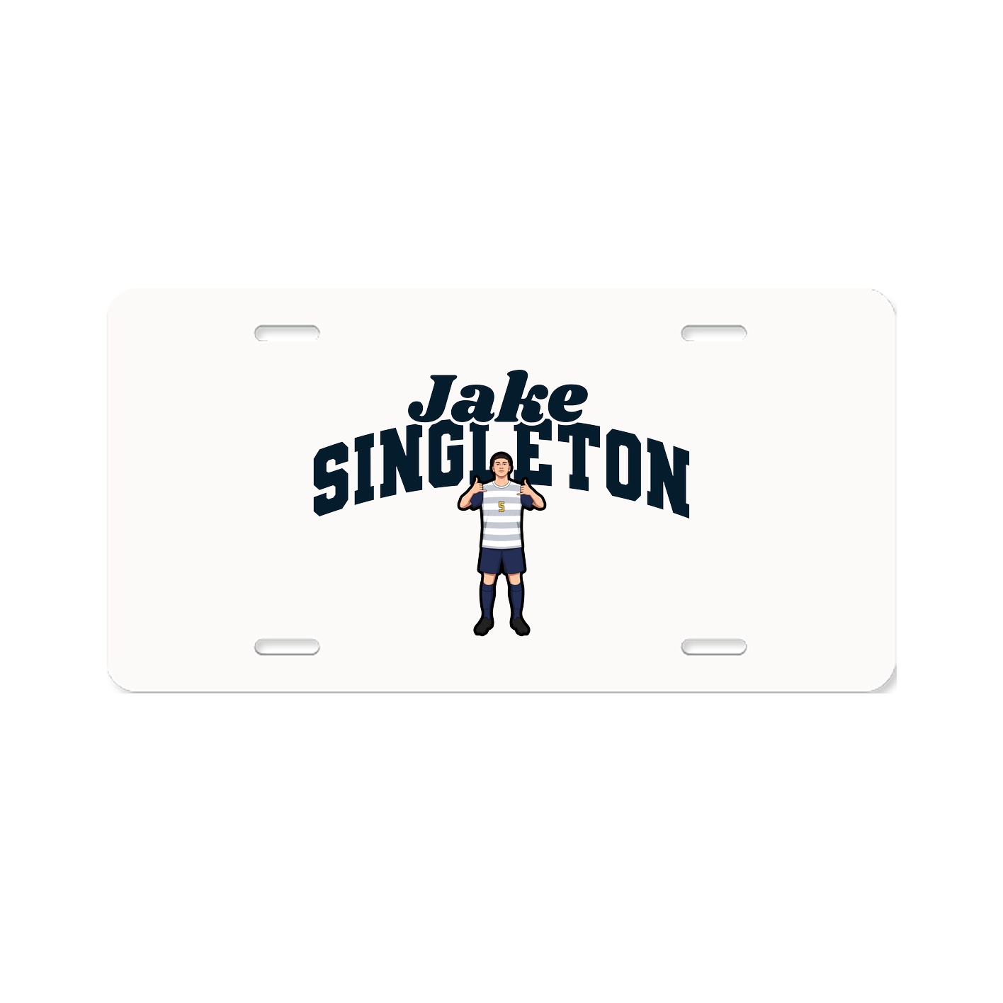 License Plate — Signature Arch in Classic