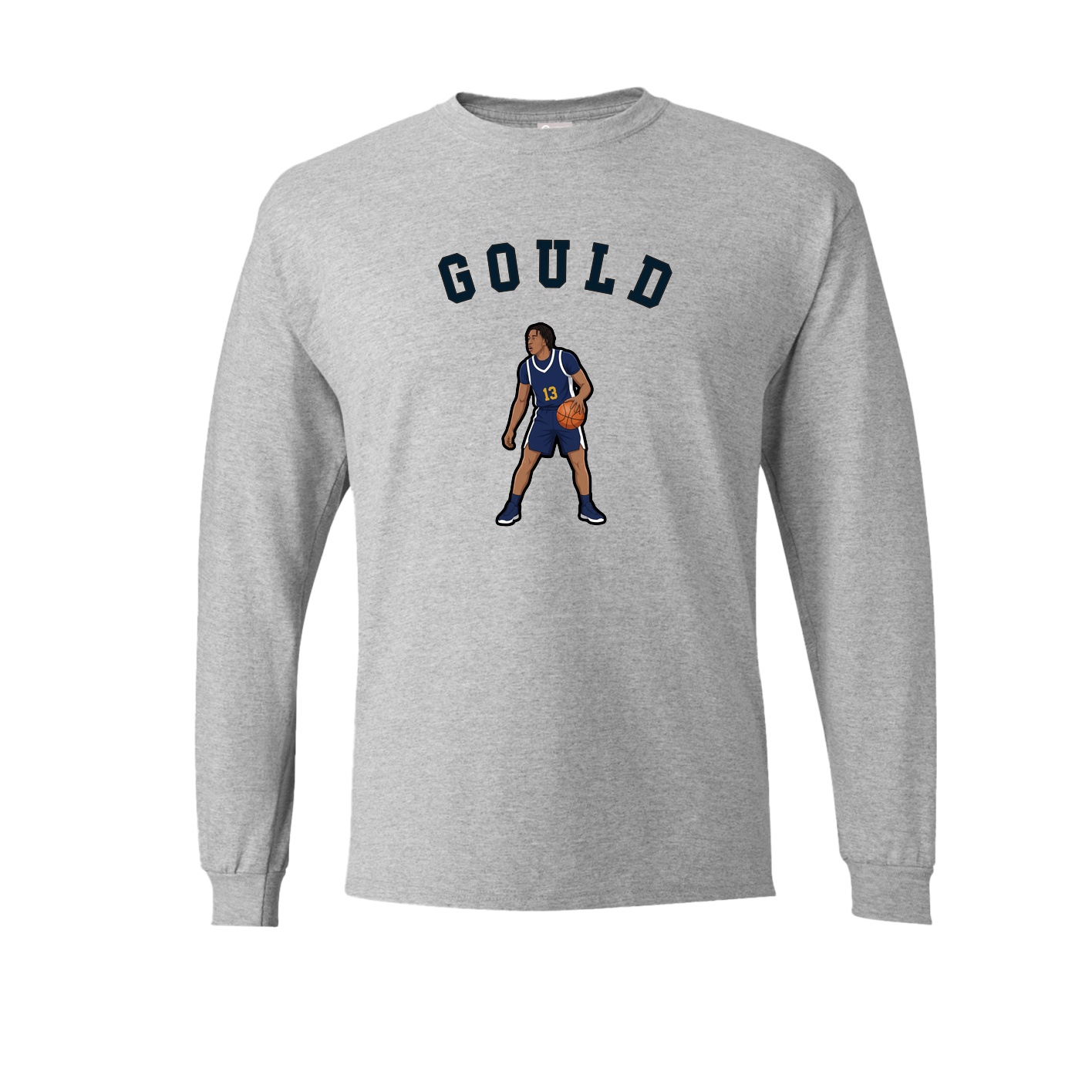 Long Sleeve Tee — Shirsey Arch in Grey