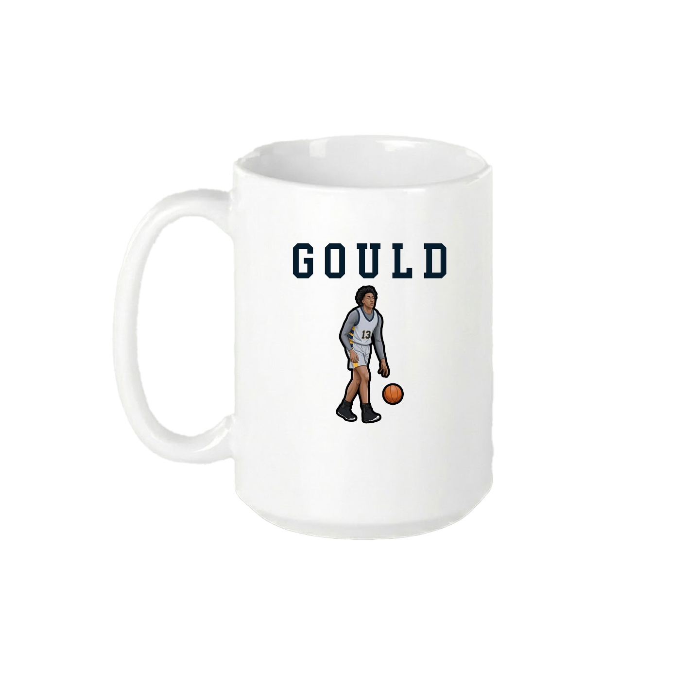 15oz Coffee Mug — Shirsey in White