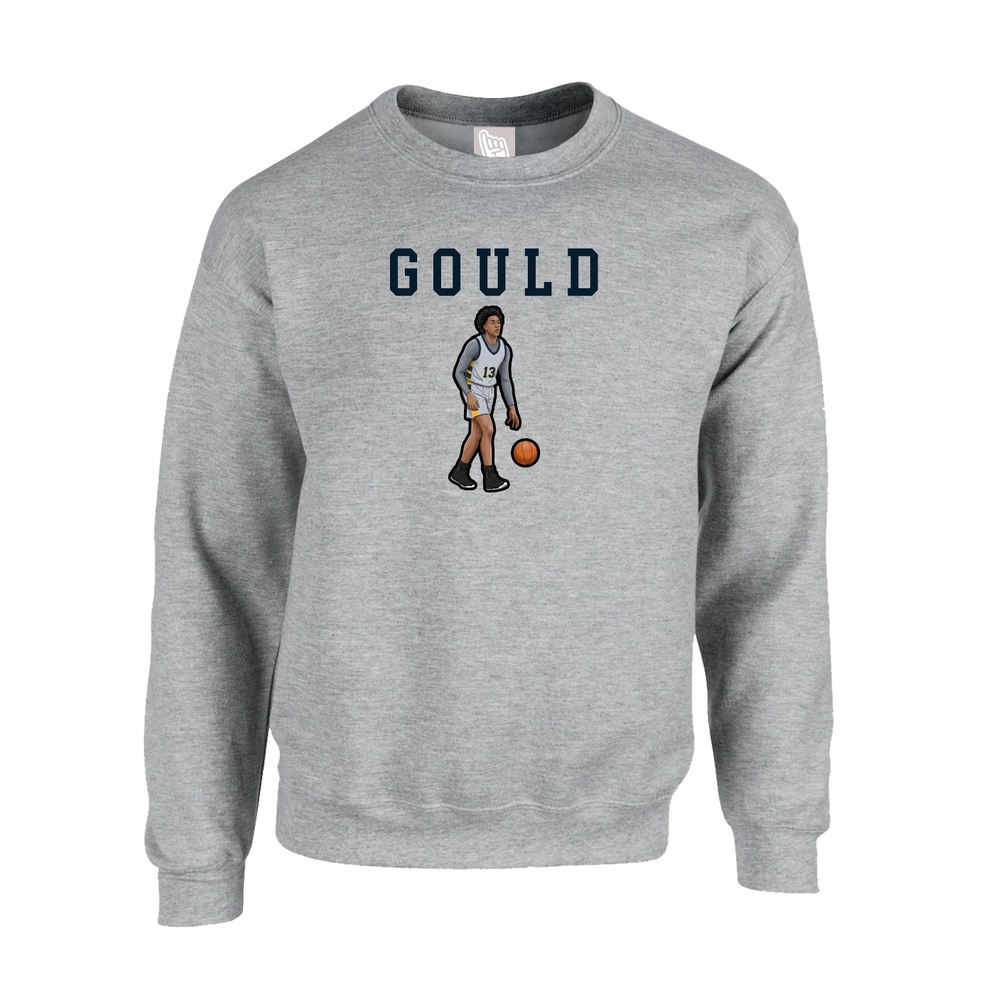 Fleece Crew — Shirsey in Grey