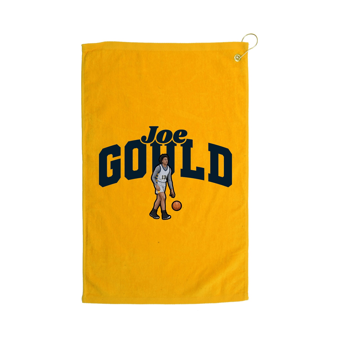 Golf Towel — Signature Arch in Gold
