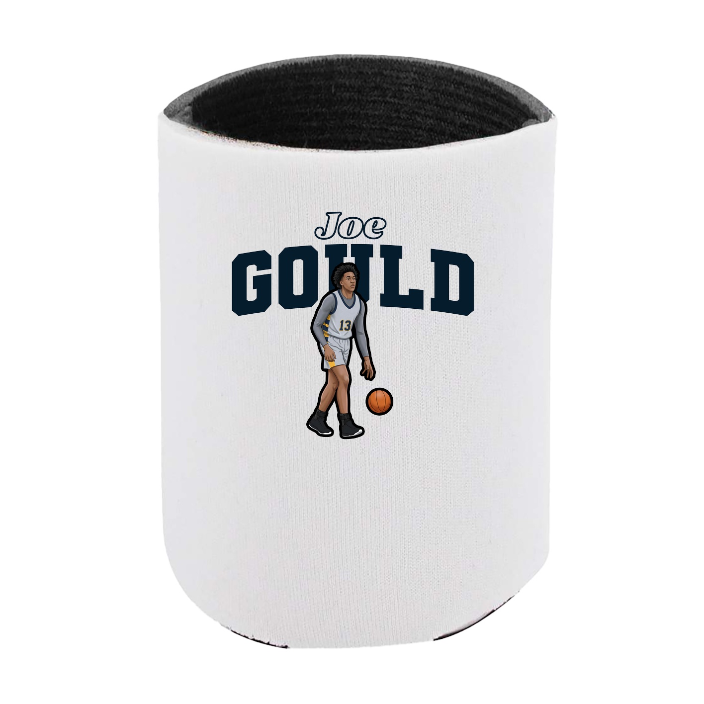Can Holder — Name Arch in White
