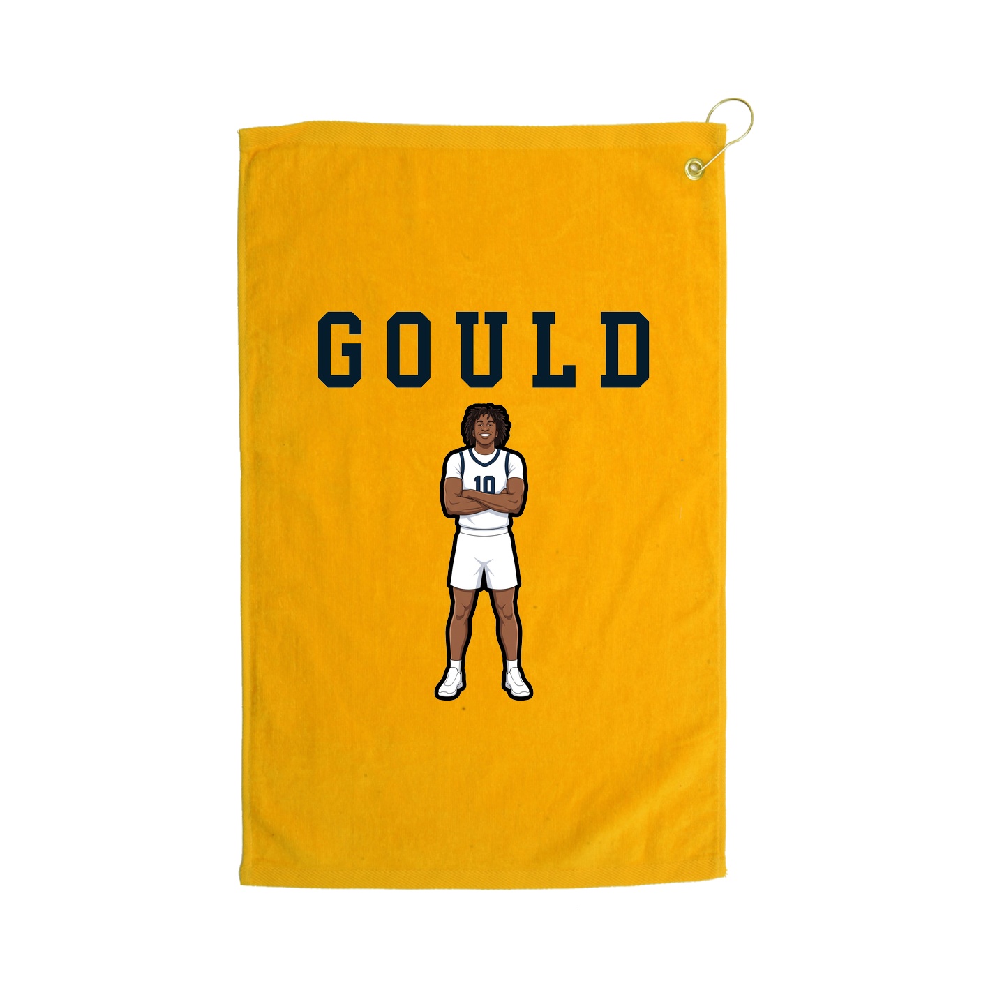 Golf Towel — Shirsey in Gold