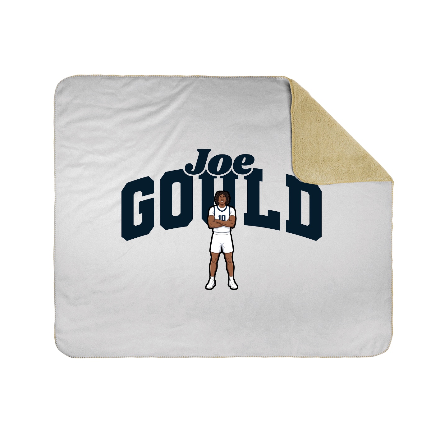 Throw Blanket — Signature Arch in White