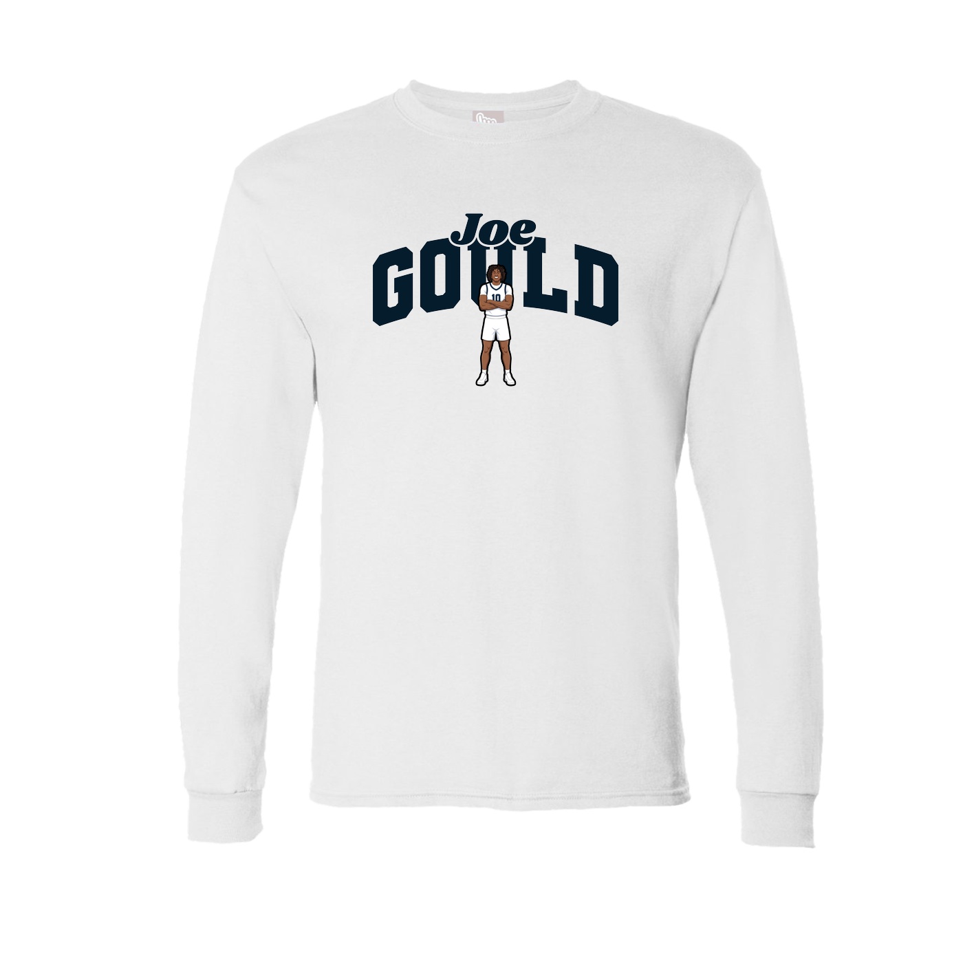Long Sleeve Tee — Signature Arch in White
