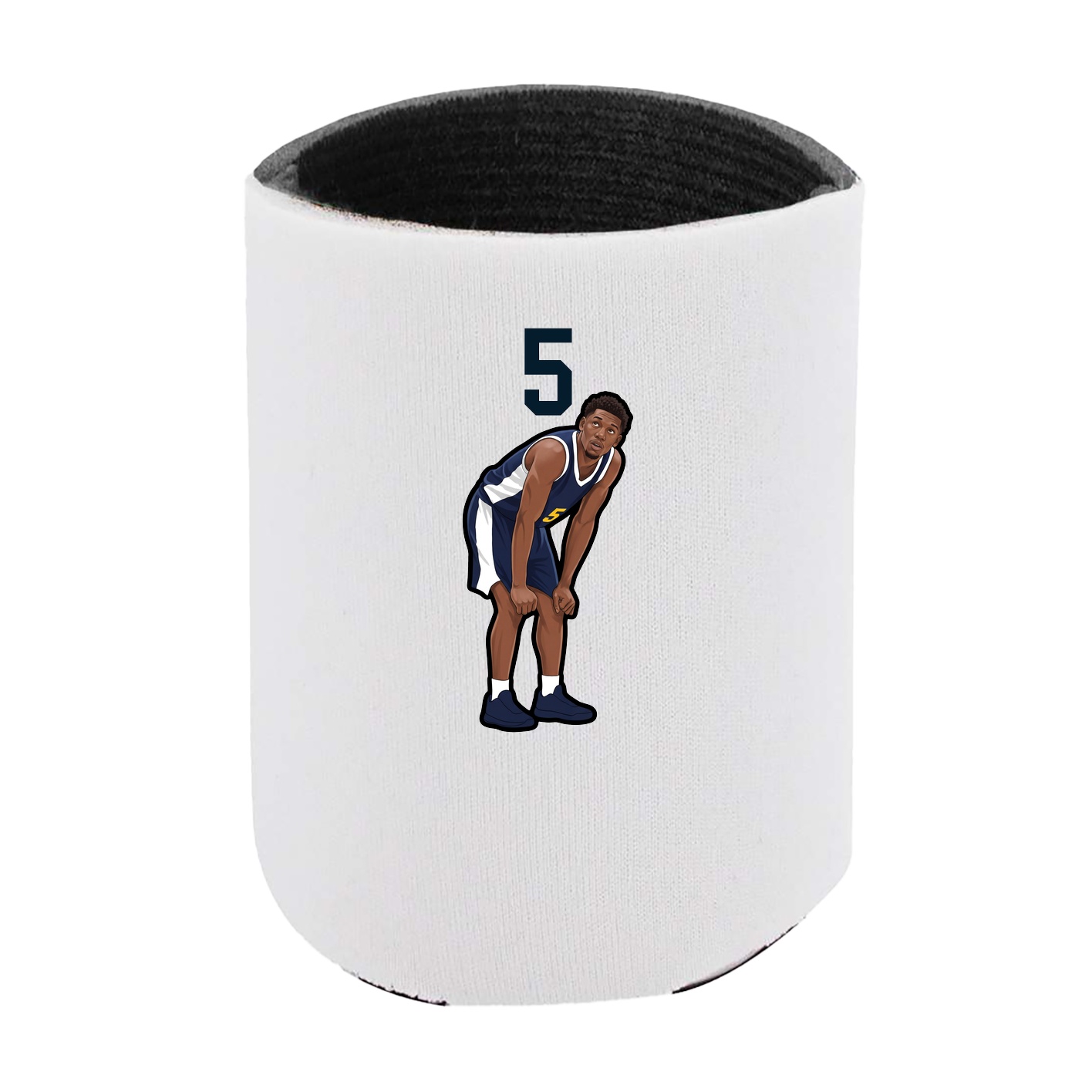 Can Holder — Number Top in White