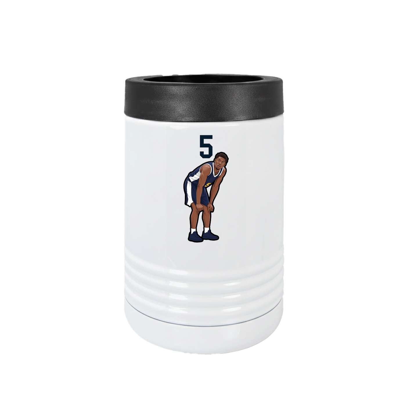 Beverage Holder — Number Top in White