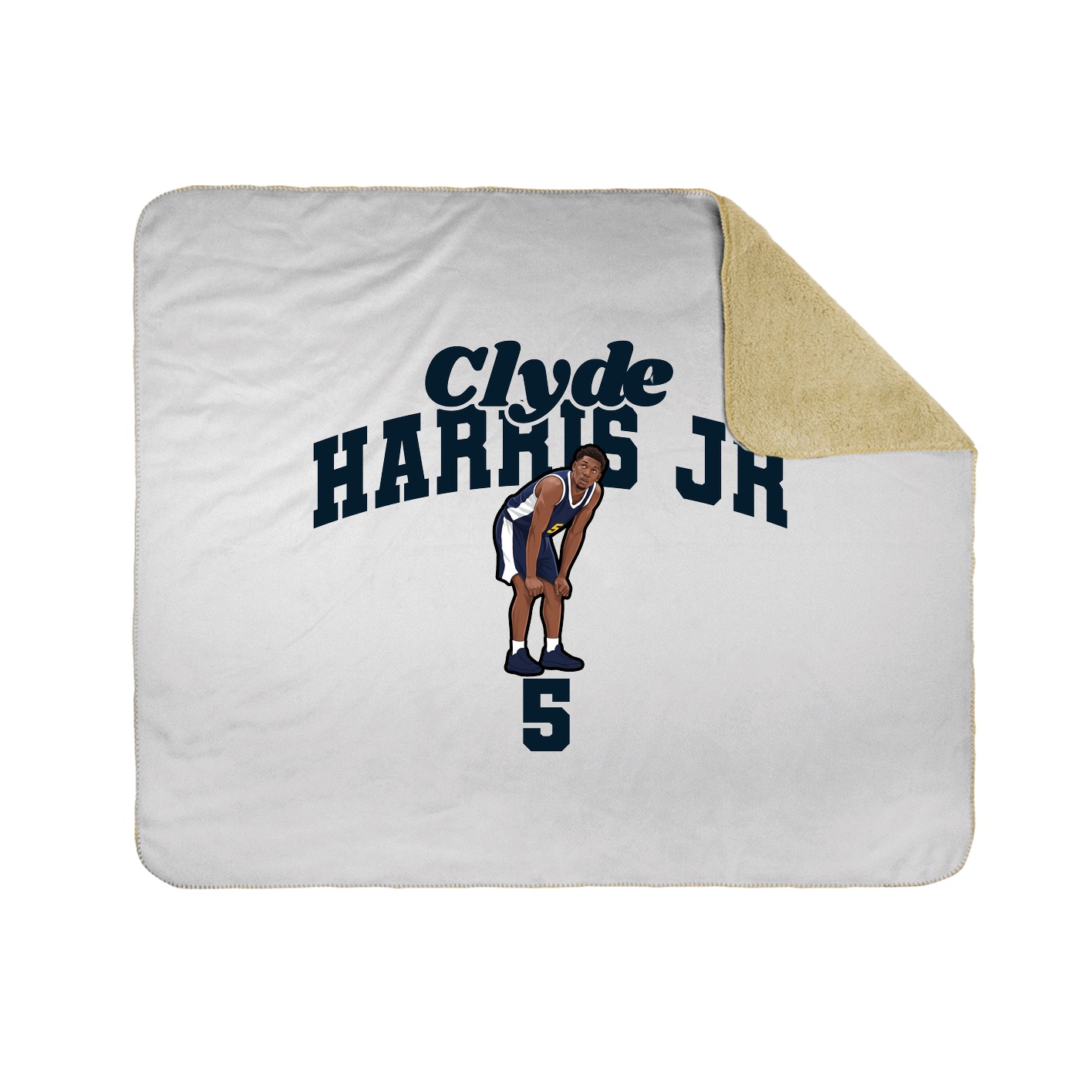 Throw Blanket — Signature Arch in White