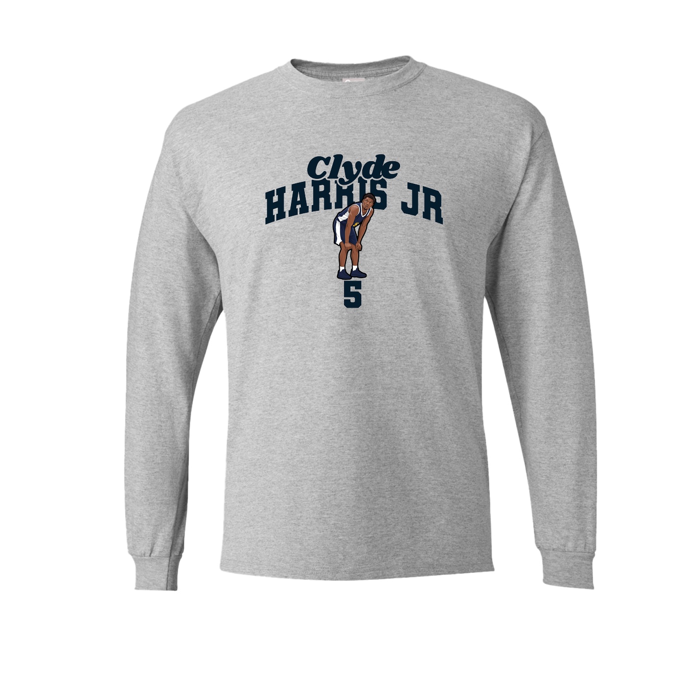 Long Sleeve Tee — Signature Arch in Grey