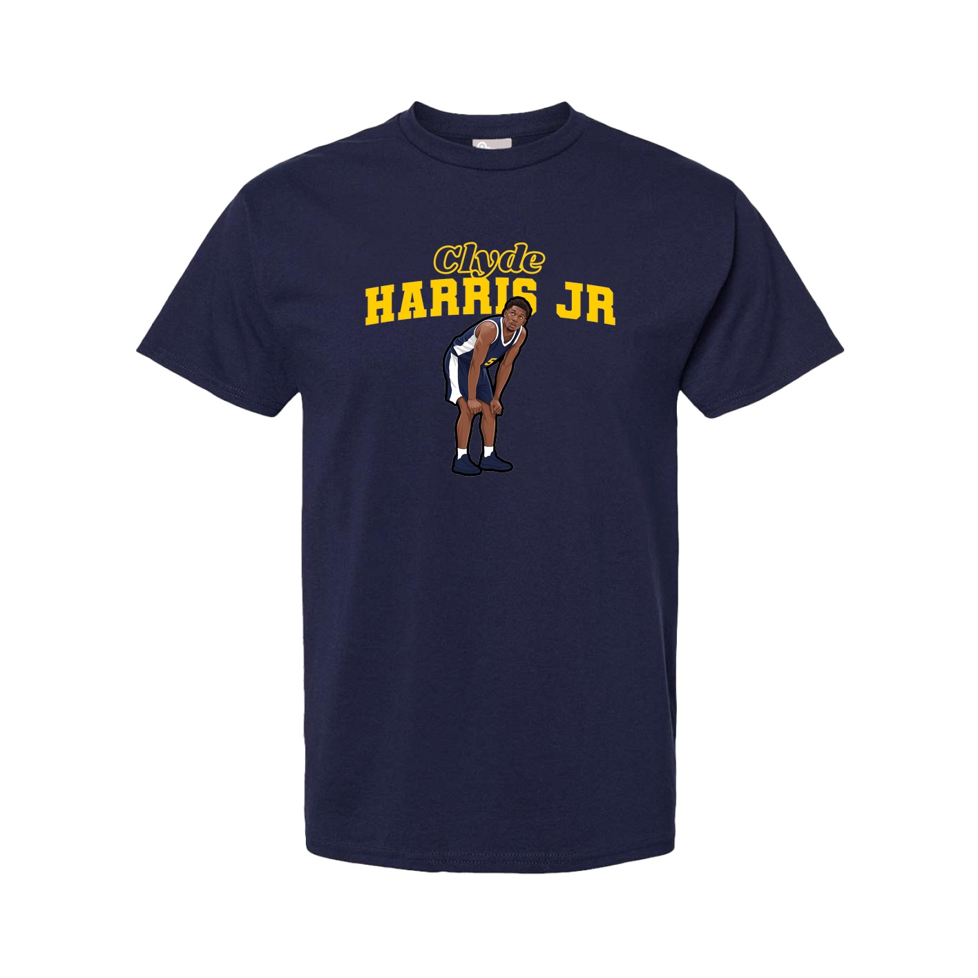 Youth Tee — Name Arch in Navy