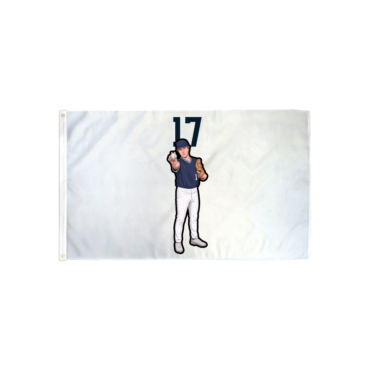 3x5 Flag — Number Top in Classic