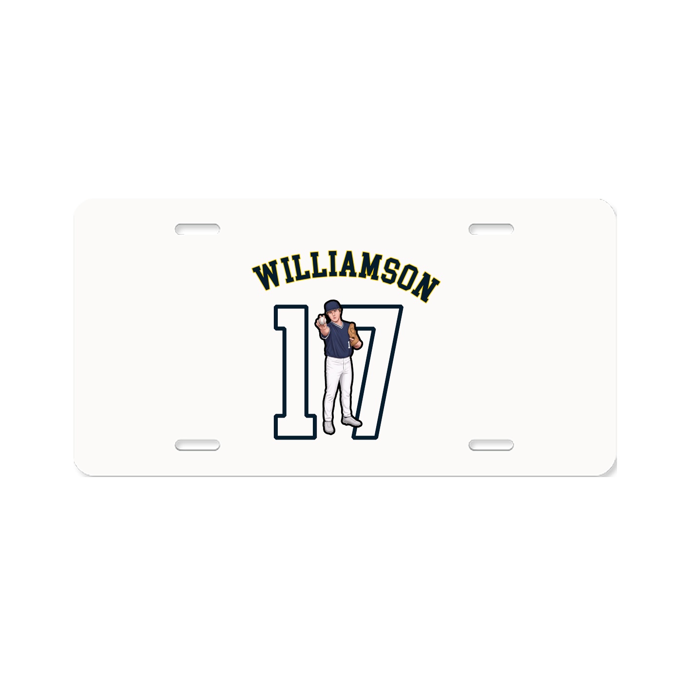 License Plate — Shirsey Arch in Classic
