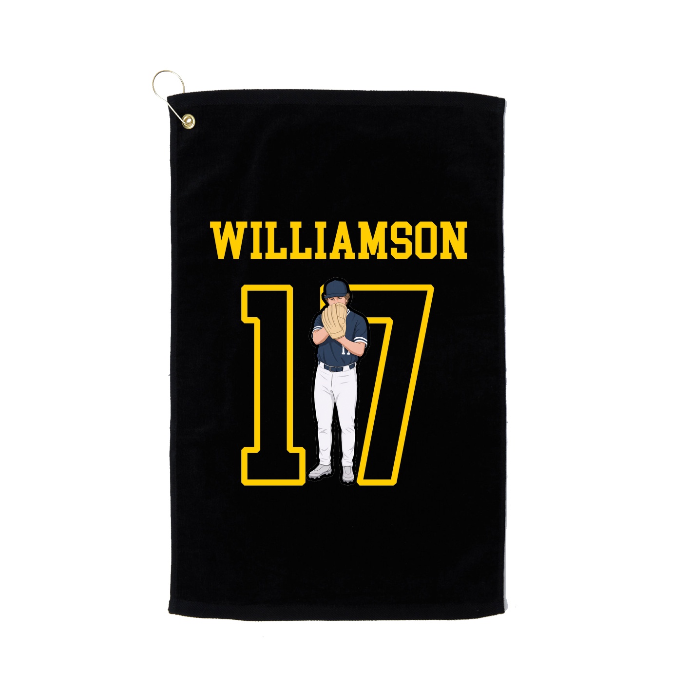 Golf Towel — Shirsey in Black