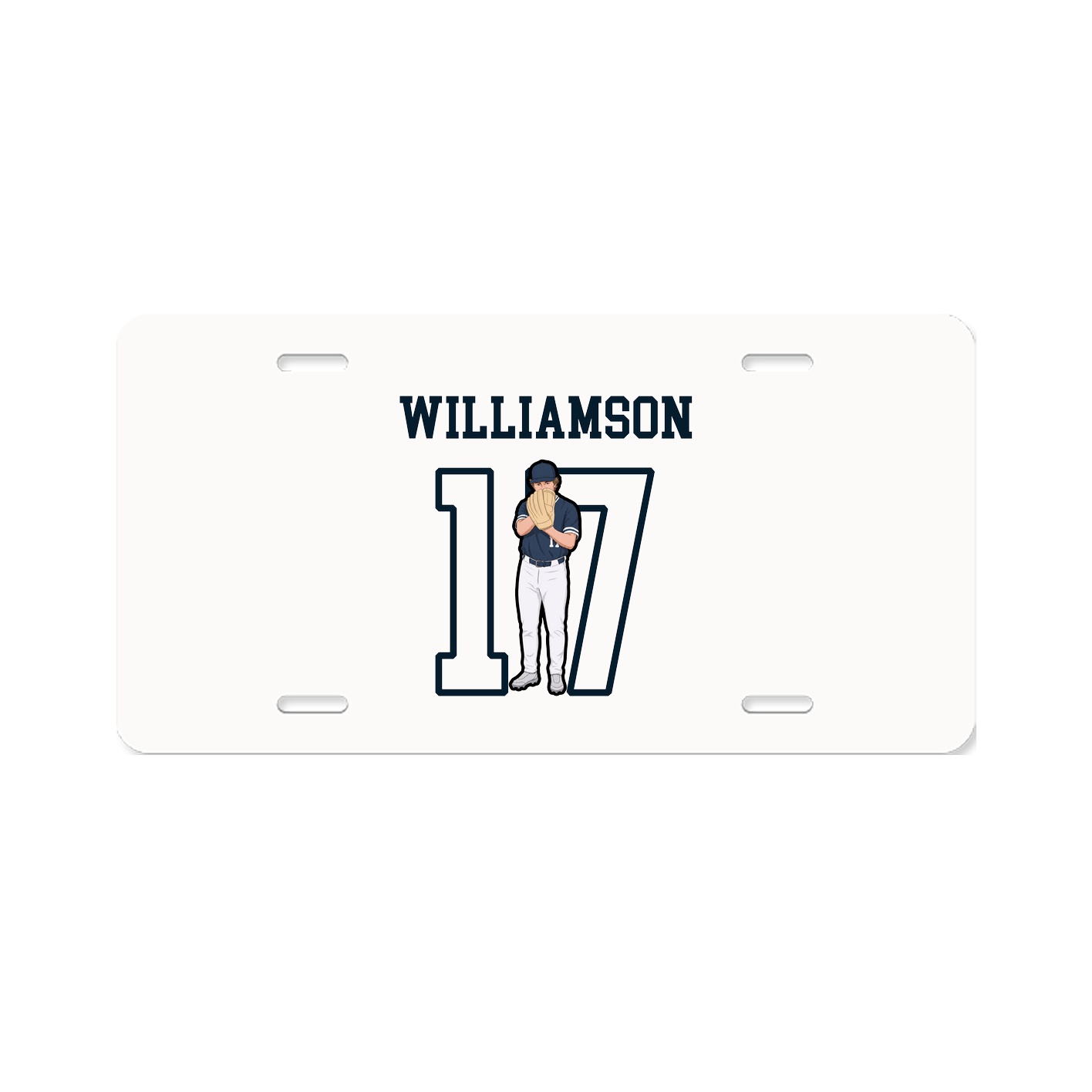License Plate — Shirsey in Classic