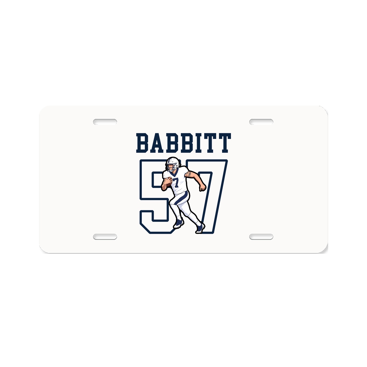 License Plate — Shirsey in Classic