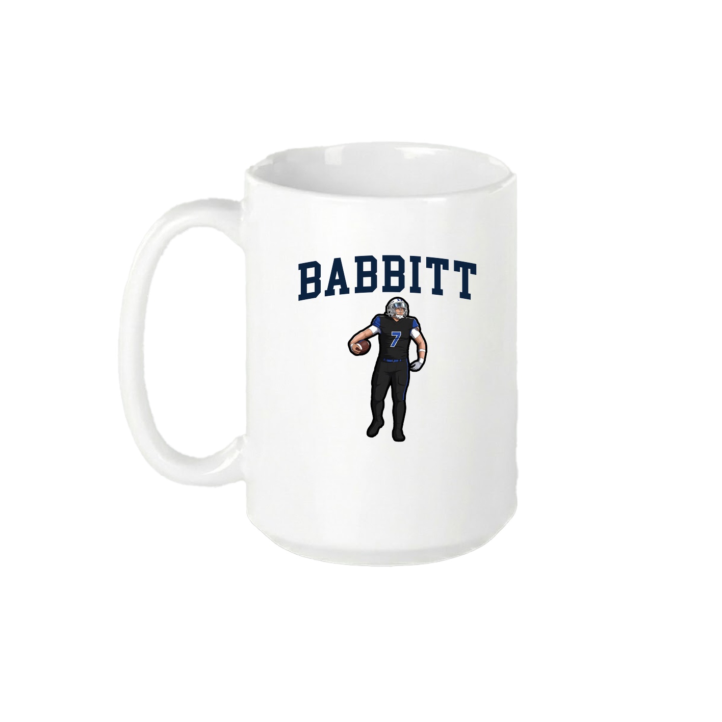 15oz Coffee Mug — Shirsey in White