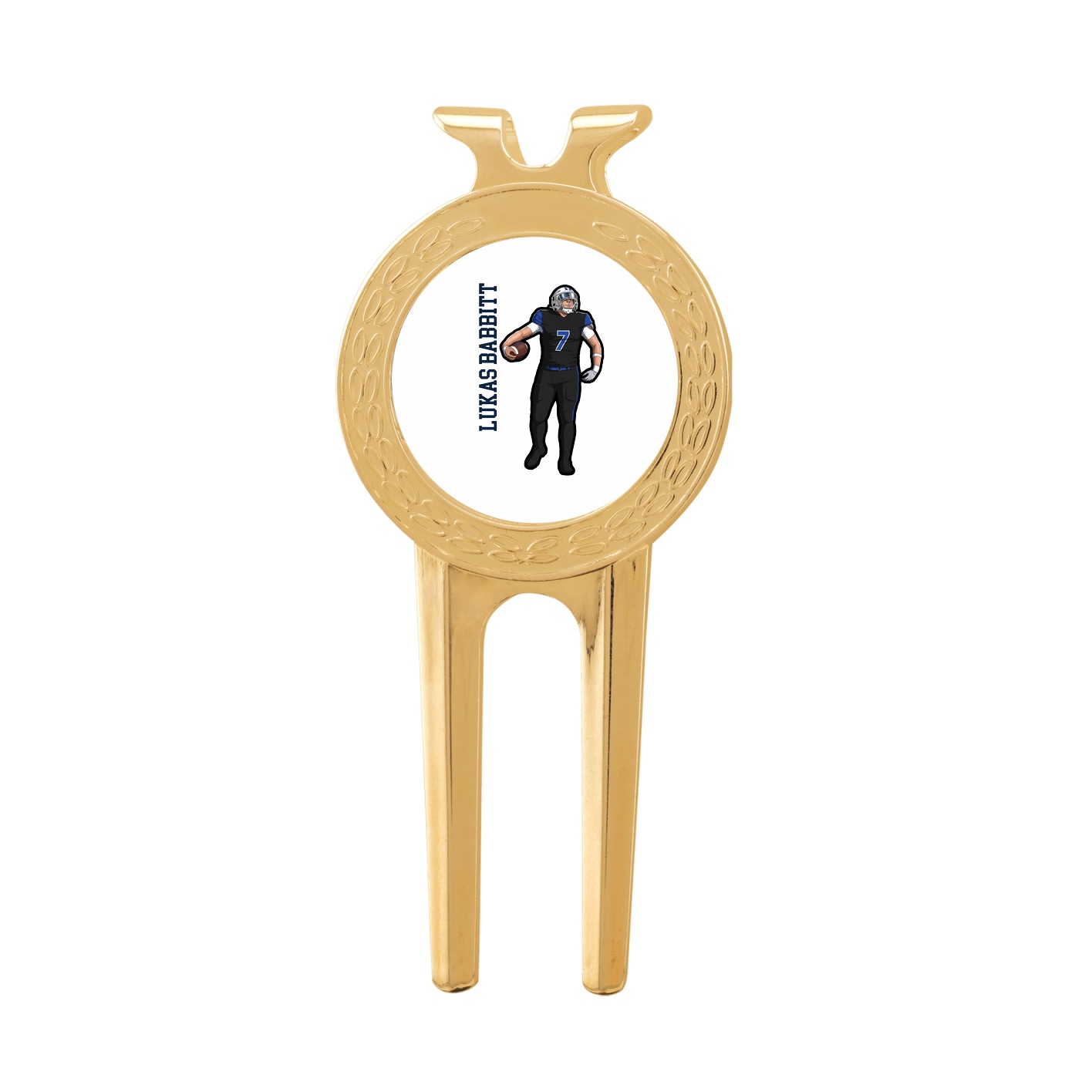 Divot Tool with Ball Marker — Name Vertical in Classic