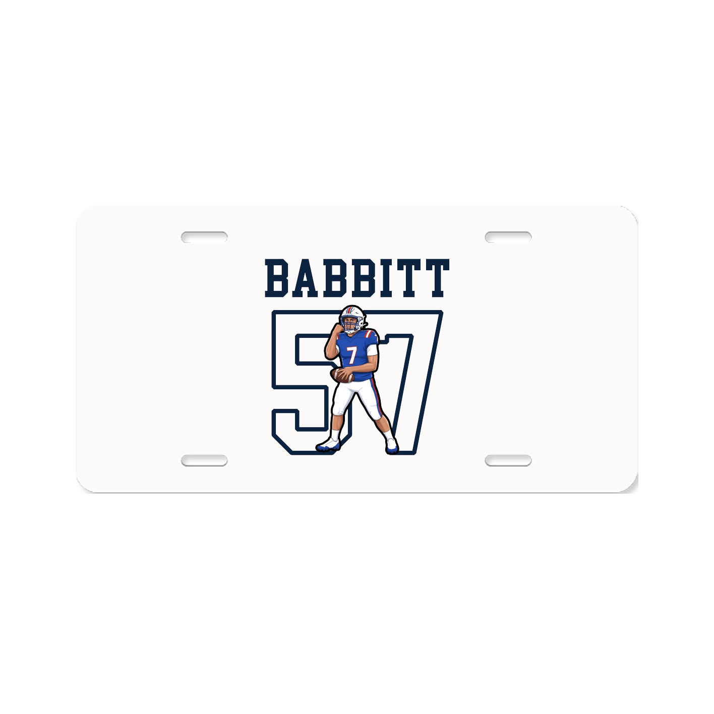 License Plate — Shirsey in Classic