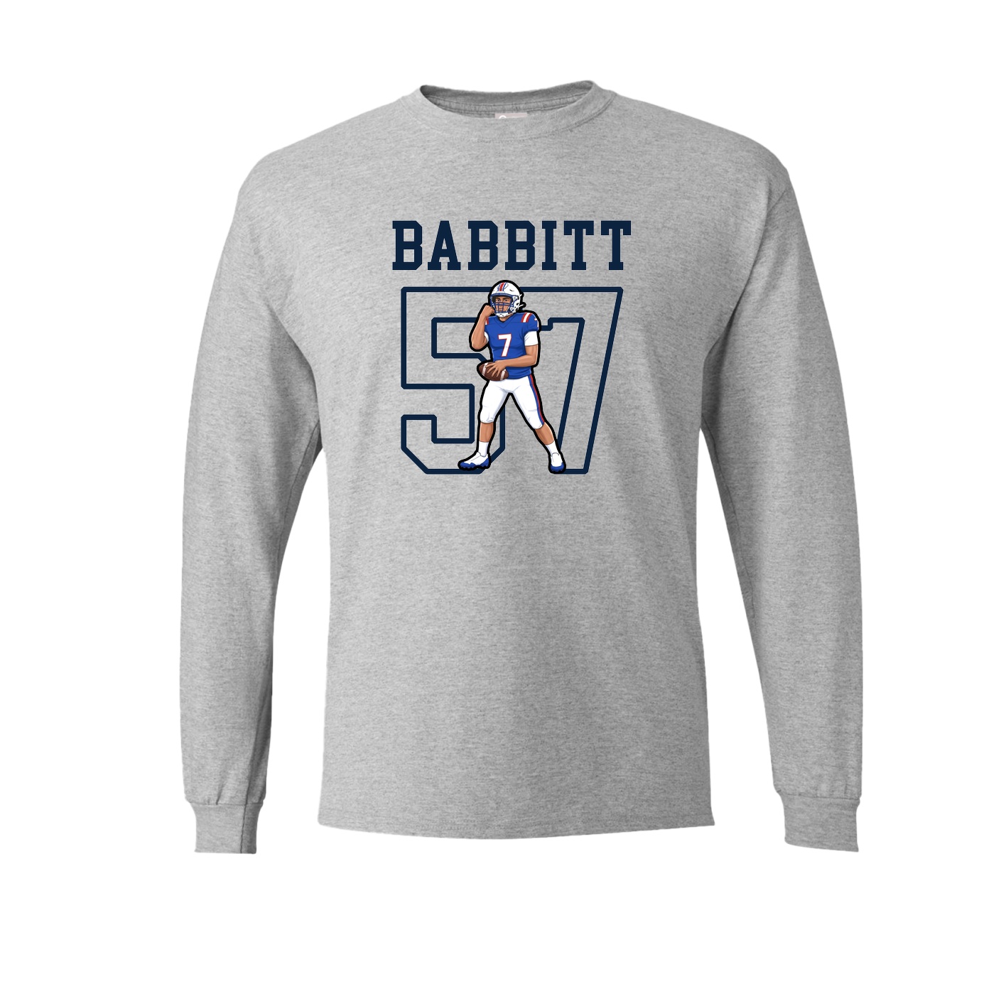 Long Sleeve Tee — Shirsey in Grey