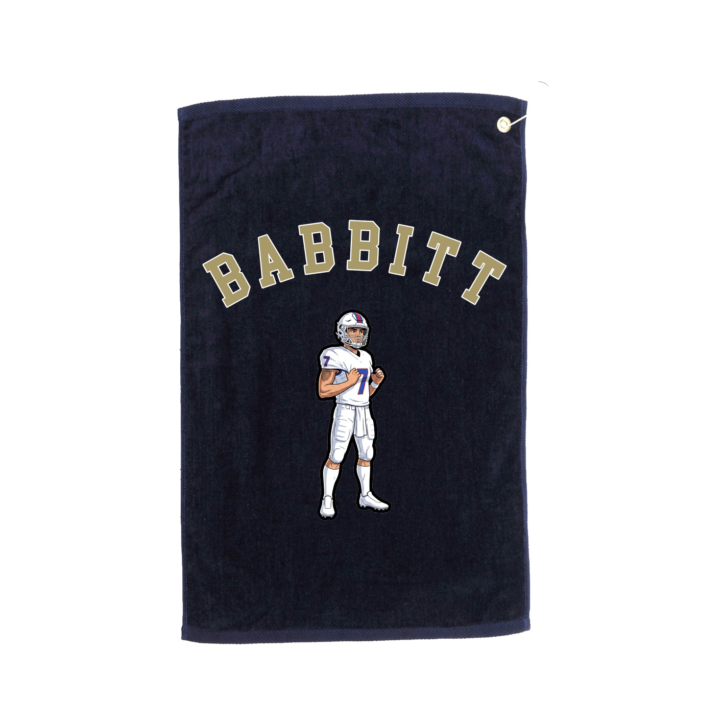 Golf Towel — Shirsey Arch in Navy