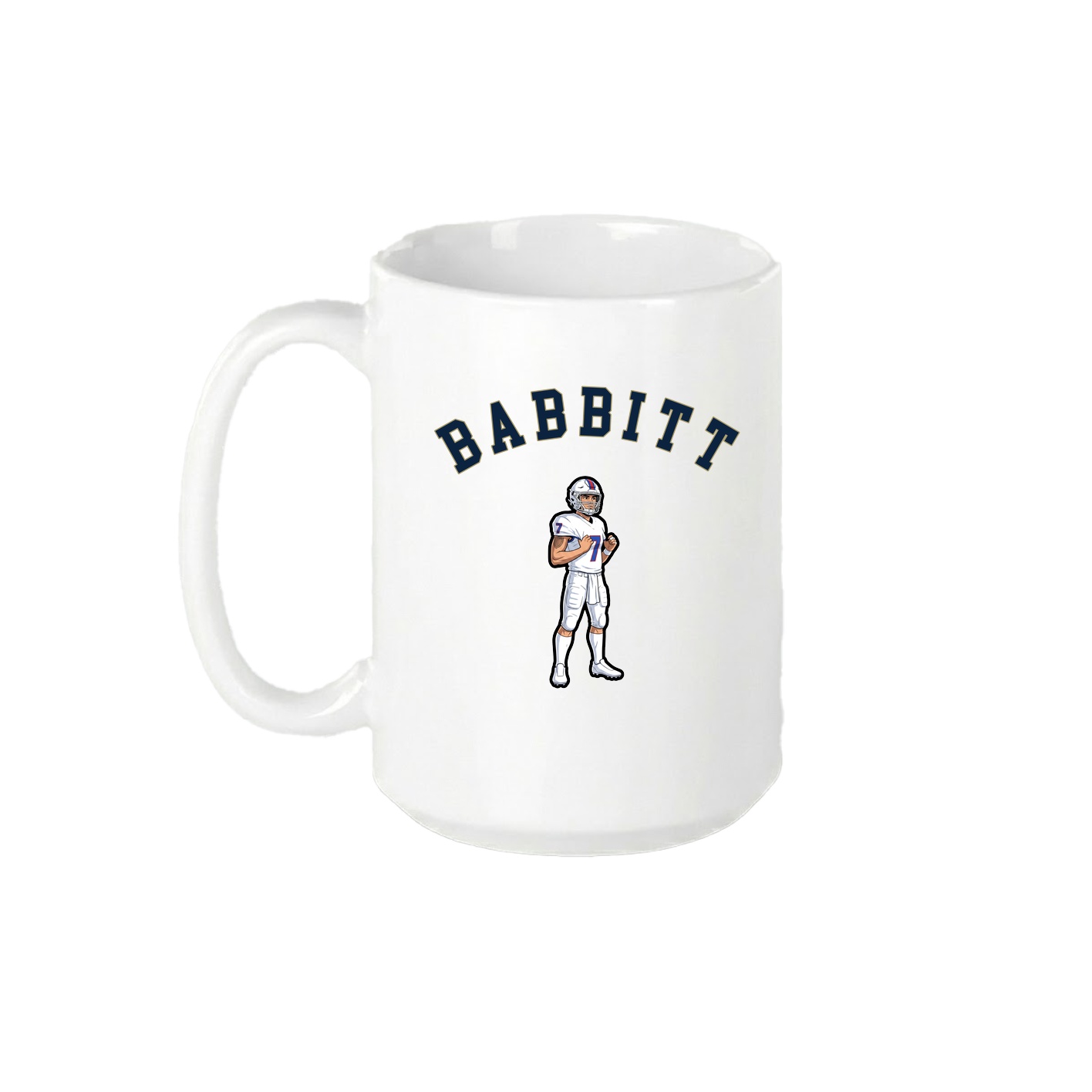 15oz Coffee Mug — Shirsey Arch in White