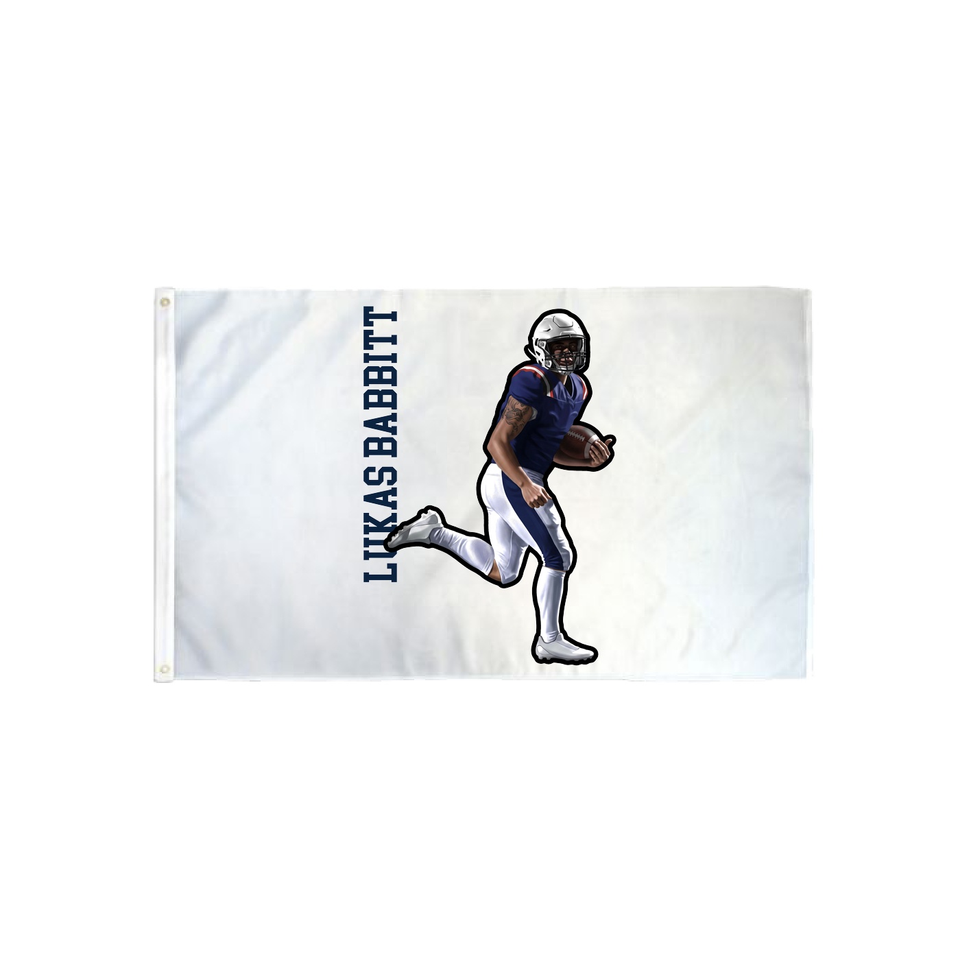 3x5 Flag — Name Vertical in Classic