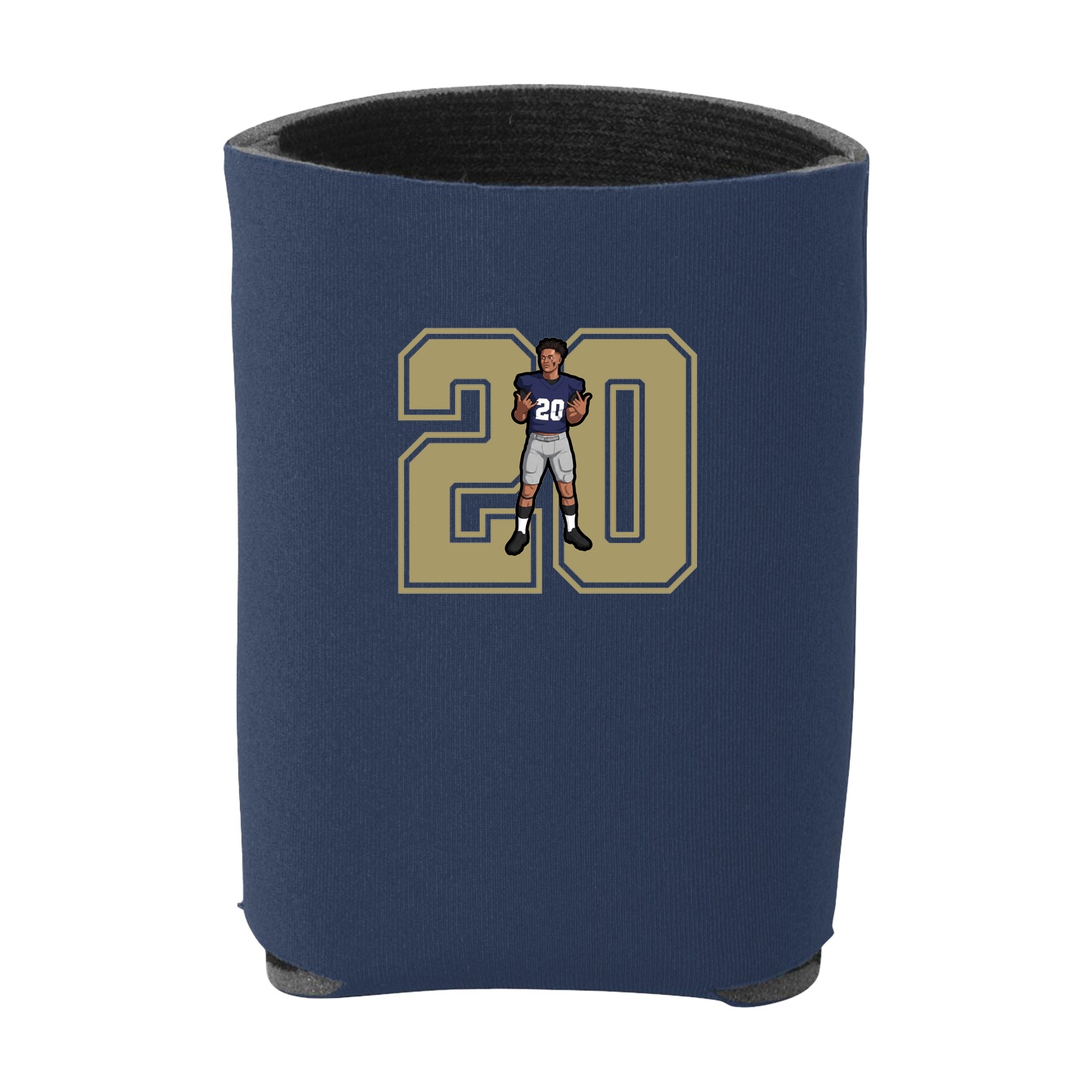 Can Holder — Number in Navy