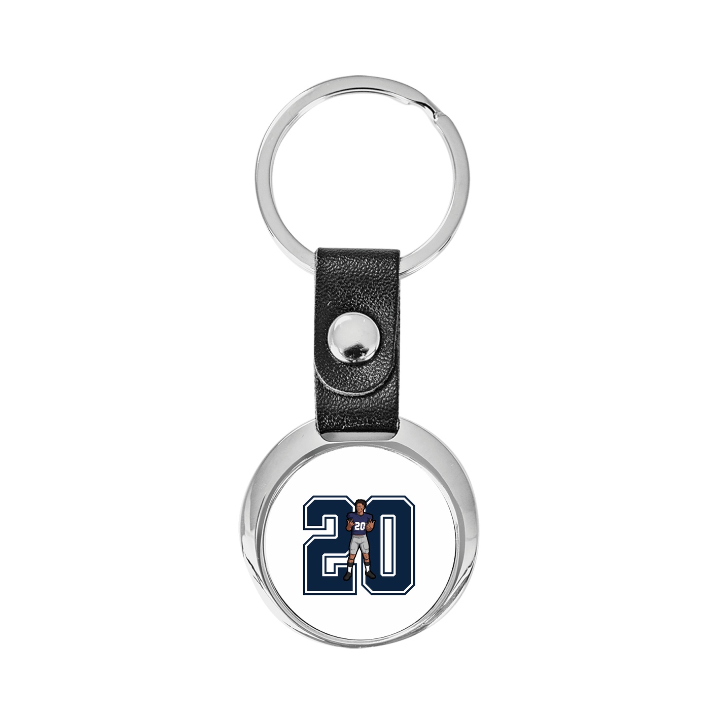 Key Chain — Number in Classic