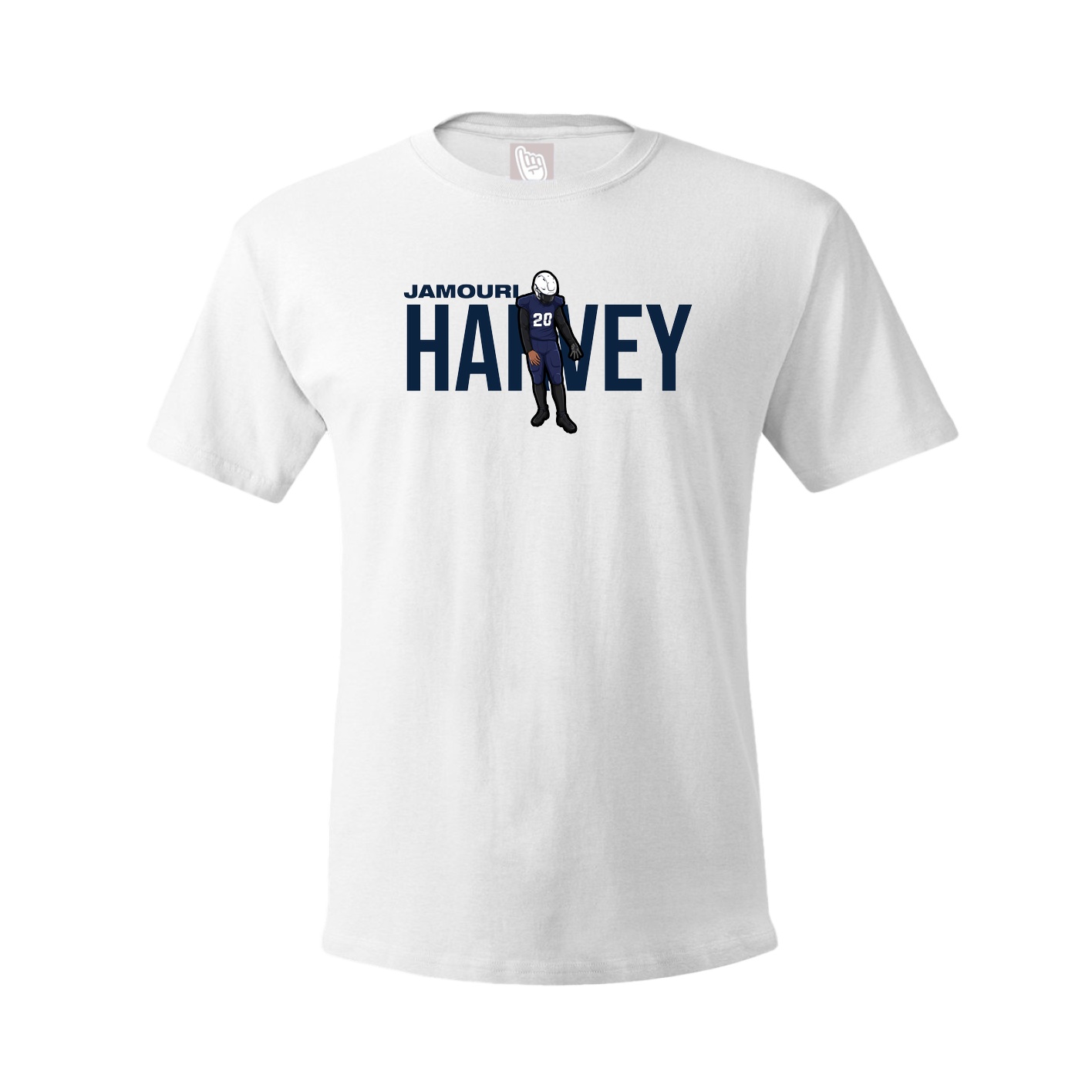 Tee — Player Name in White