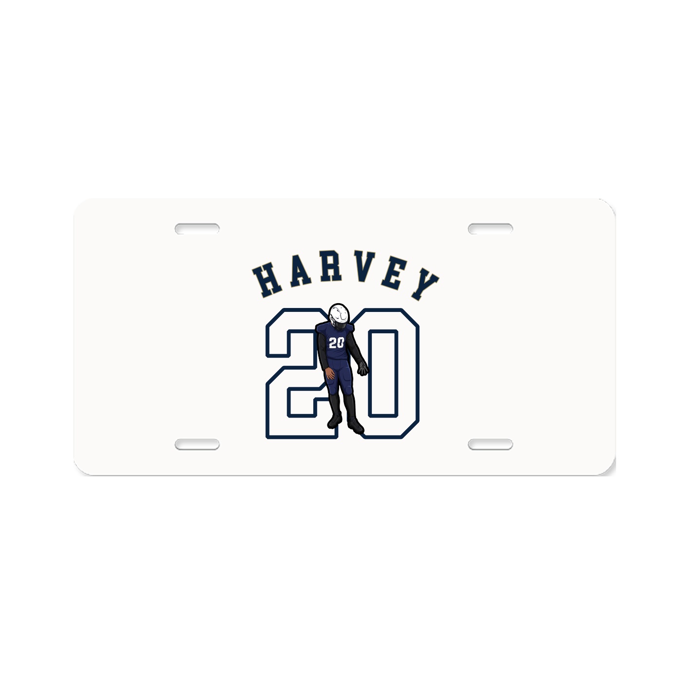 License Plate — Shirsey Arch in Classic