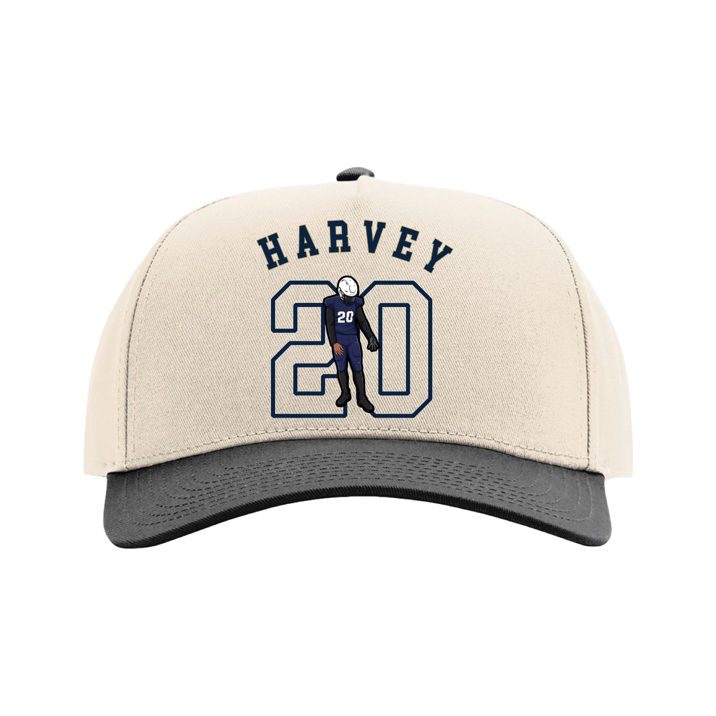 Full Fabric Five-Panel Champ Cap