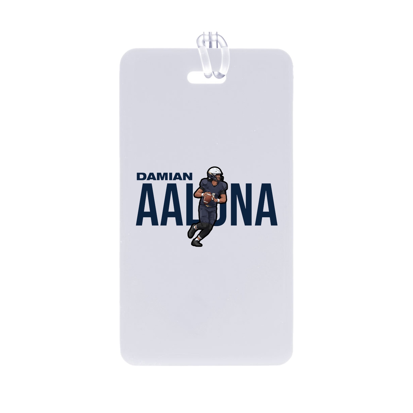 Bag Tag — Player Name in Classic